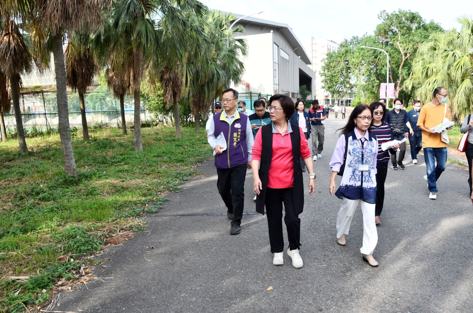 彰化推動AI智慧園區　彰化縣長王惠美現勘明道大學校地 - https://www.watchmedia01.com