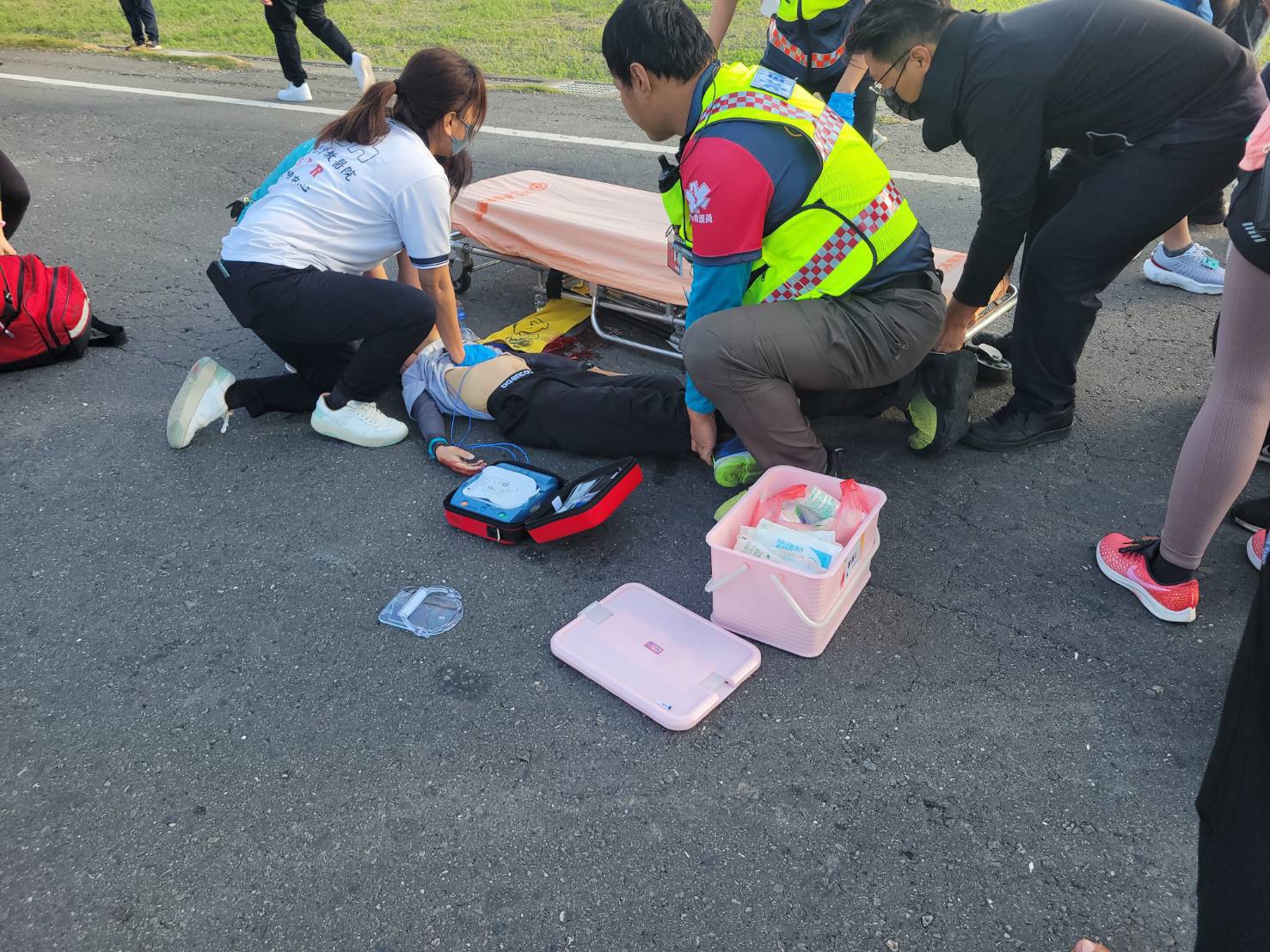 （有影片）／馬拉松悲劇！伯利歐公益路跑　男童頭部遭車輛輾救不回 - https://www.watchmedia01.com
