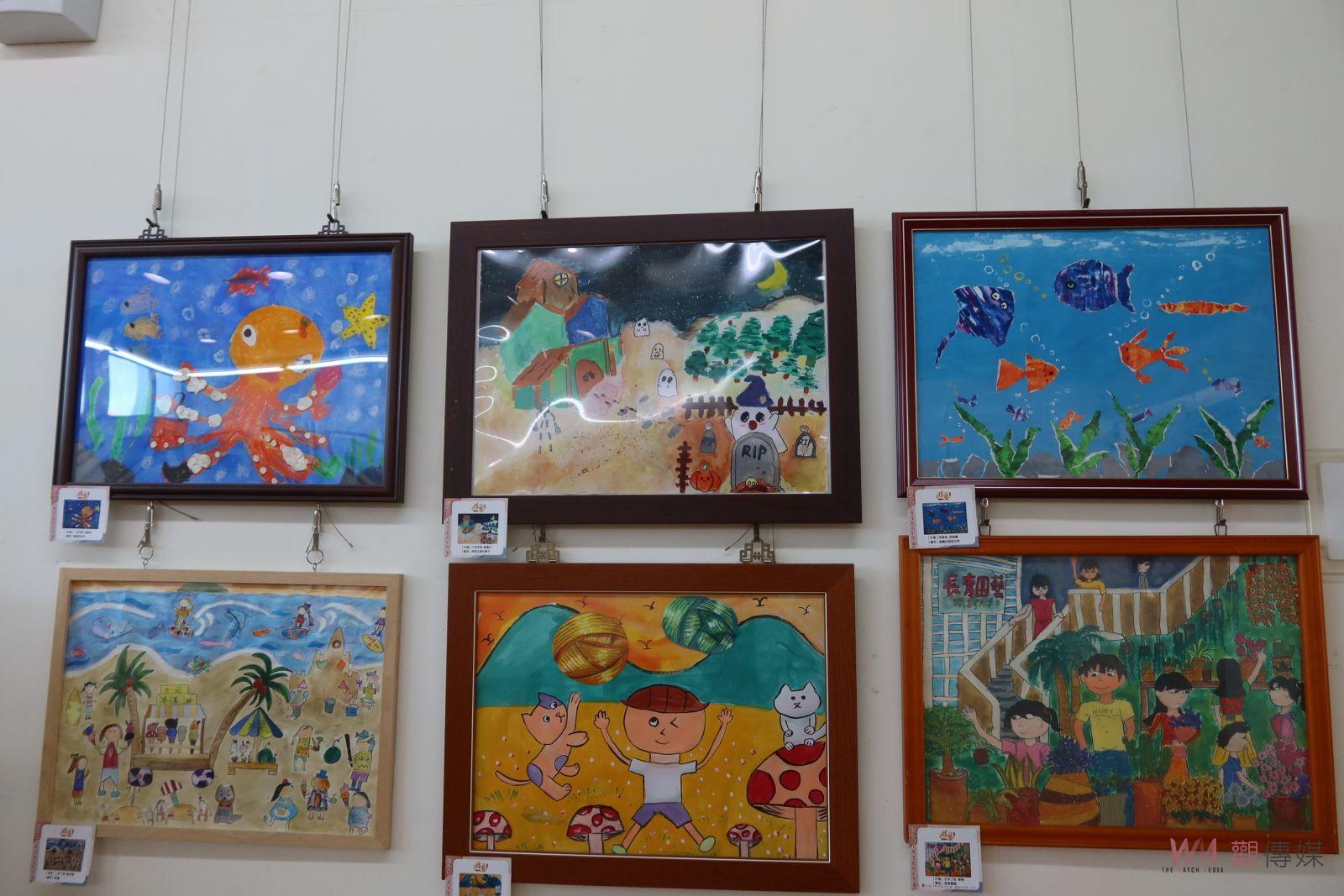 （有影片）／北斗國小第九屆游藝書畫展開幕　近50件學生作品展現藝術創意 - https://www.watchmedia01.com