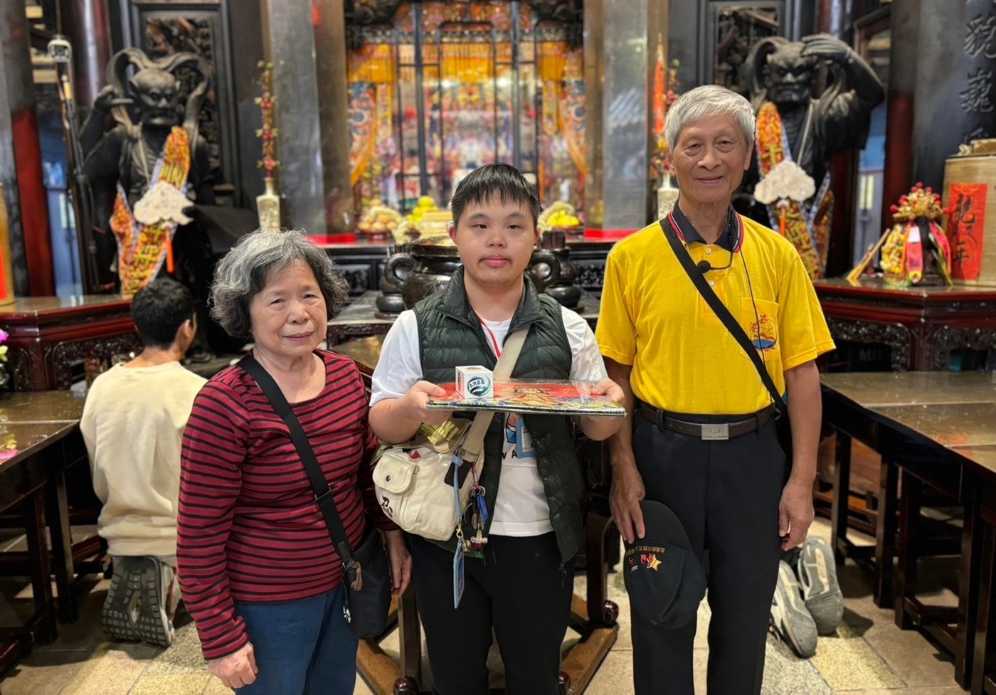 北港媽祖慈愛暖人心　唐氏症學員參訪朝天宮感受庇佑 - https://www.watchmedia01.com