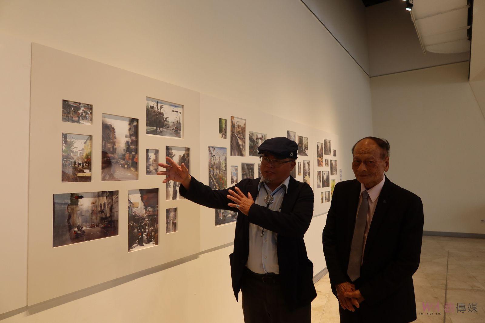（有影片）／謝政憲水彩個展在彰化縣立美術館　展現彰化街景魅力 - https://www.watchmedia01.com