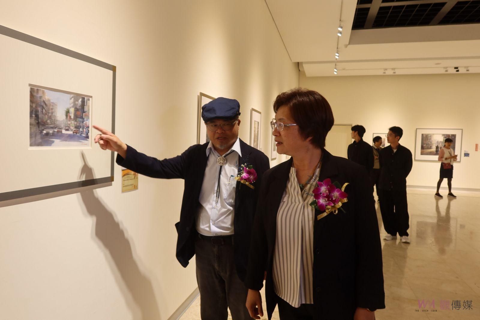 （有影片）／謝政憲水彩個展在彰化美術館開幕　62幅在地風景作品亮相 - https://www.watchmedia01.com