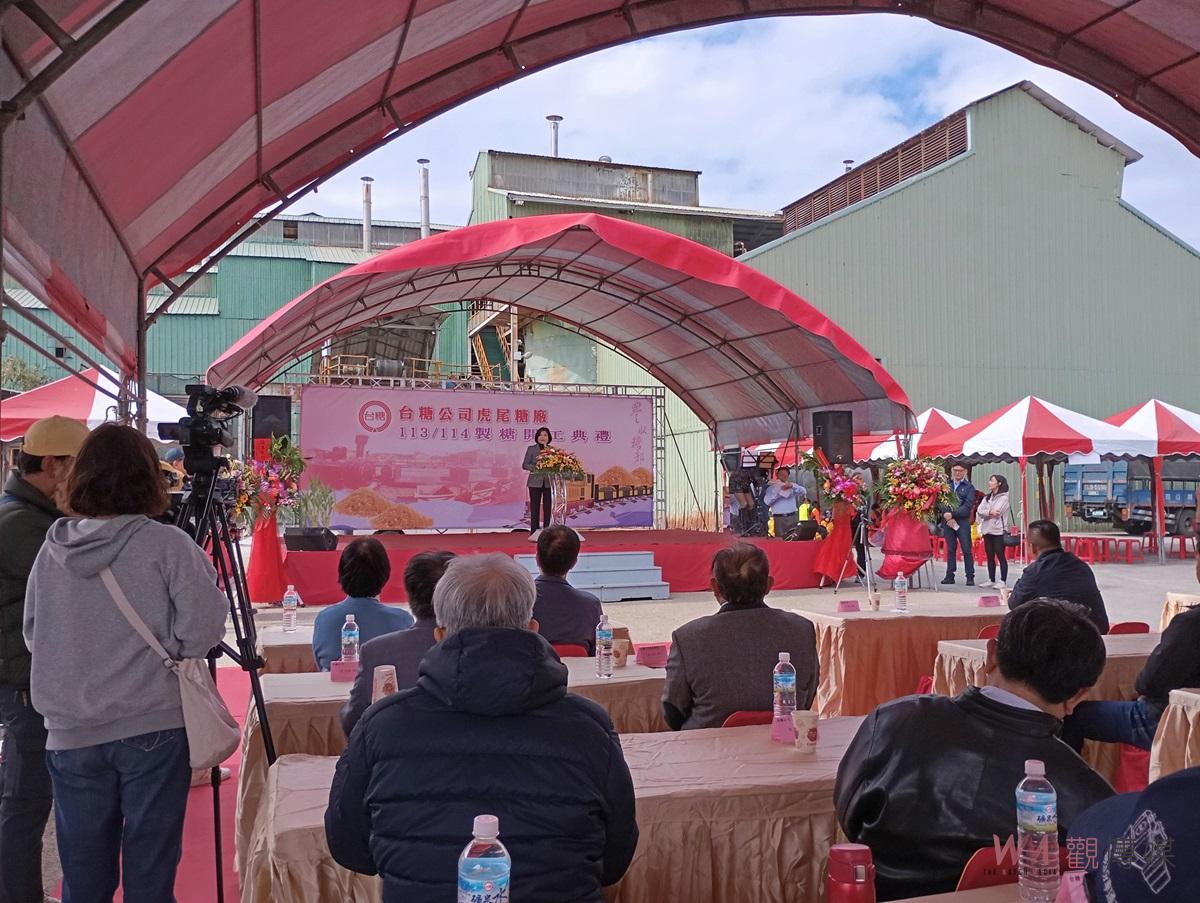 台糖虎尾糖廠113/114年期製糖開工 全臺唯一運蔗五分車甜蜜啟航 - https://www.watchmedia01.com