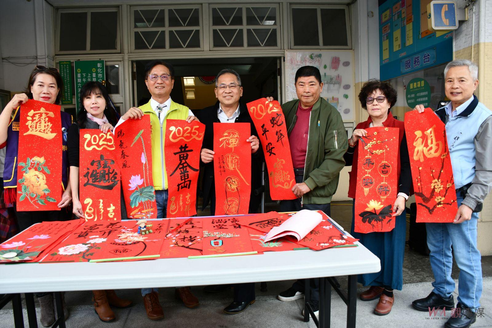 （有影片）／筆墨添年味　善心助庇護　彰化藝術家用筆墨傳遞愛心 - https://www.watchmedia01.com