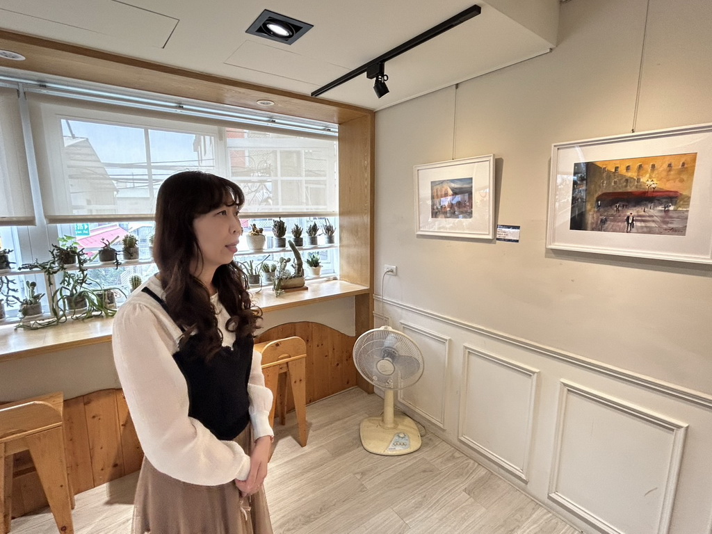 從愛畫、學畫、教畫到開創作個展 李沂璇老師為大田中區示範繪出一片天的足跡 - https://www.watchmedia01.com