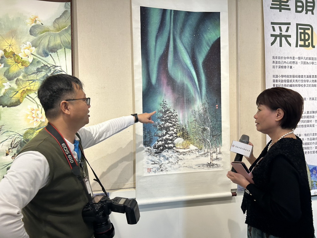 會計領域徐碧華從職場轉戰至繪畫界 個人創作展看見色彩鮮明、意境陶然 - https://www.watchmedia01.com