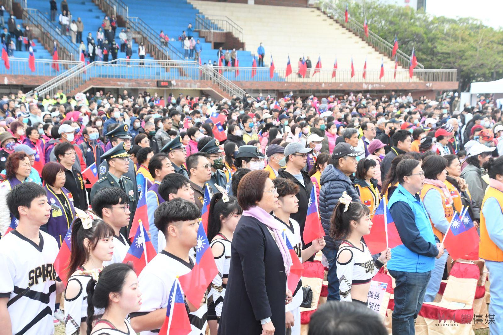 （有影片）／彰化縣元旦升旗典禮熱鬧登場　王惠美推動重大建設搶先看 - https://www.watchmedia01.com
