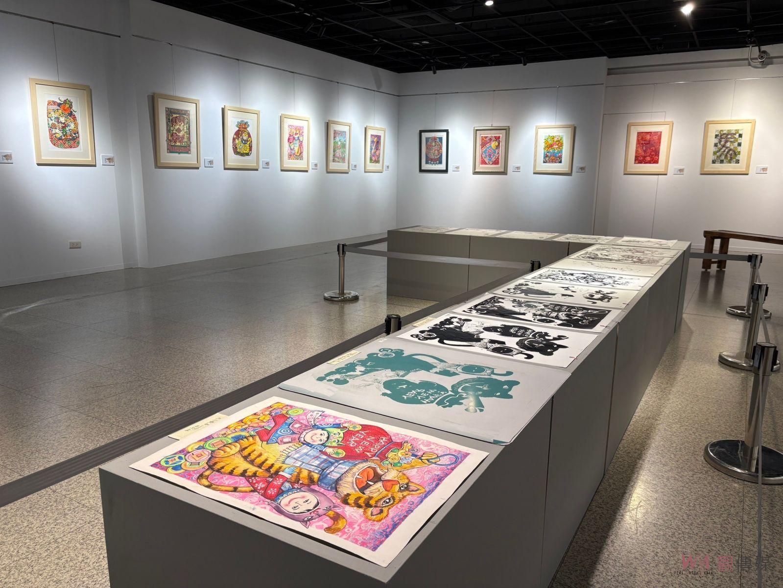 （有影片）／「隨心所遇」　現代版畫大師張芯晨在彰化開展新春創作展 - https://www.watchmedia01.com
