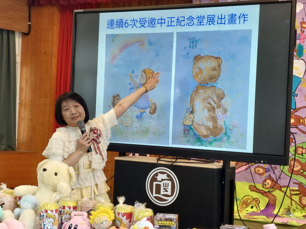 白雪公主紅現身文祥國小 施雪紅董事長心繫教育南下捐款與演講許學童自信的未來 - https://www.watchmedia01.com