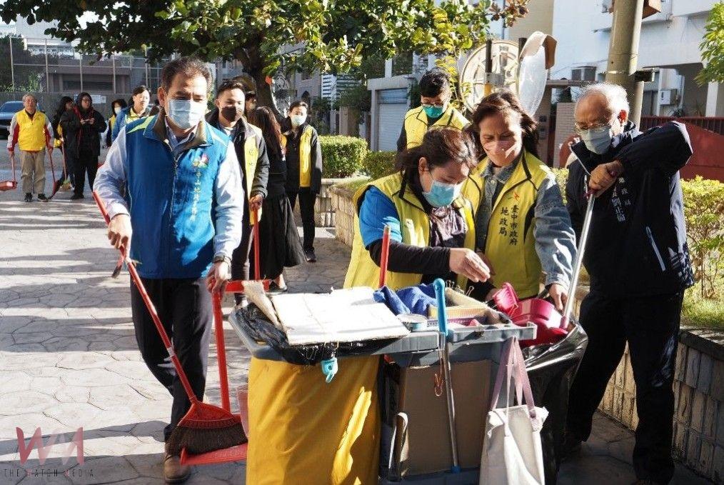 除舊佈新 喜迎蛇年 中市地政局響應清潔月活動逗陣來拚厝 - https://www.watchmedia01.com