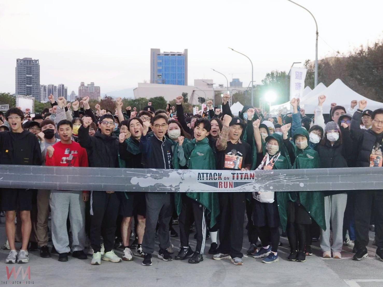 現場彷彿親臨巨人世界 跑友熱血響應「進擊的巨人路跑」台中登場 - https://www.watchmedia01.com