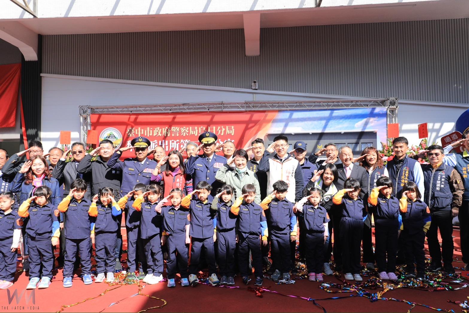 整修再活化!中市烏日犁份派出所第二辦公室今落成 提升警察辦公環境 - https://www.watchmedia01.com