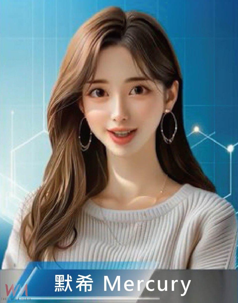 開啟校園新聞新時代 東海大學打造台灣第一個AI虛擬主播-水星之女「默希」上線 - https://www.watchmedia01.com