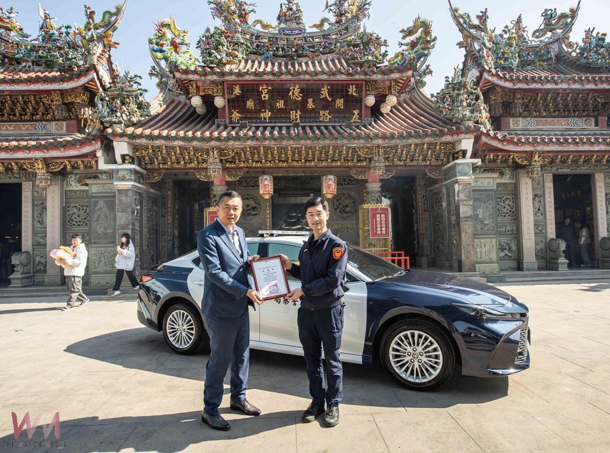 北港武德宮捐贈警車 助力員警守護治安 - https://www.watchmedia01.com