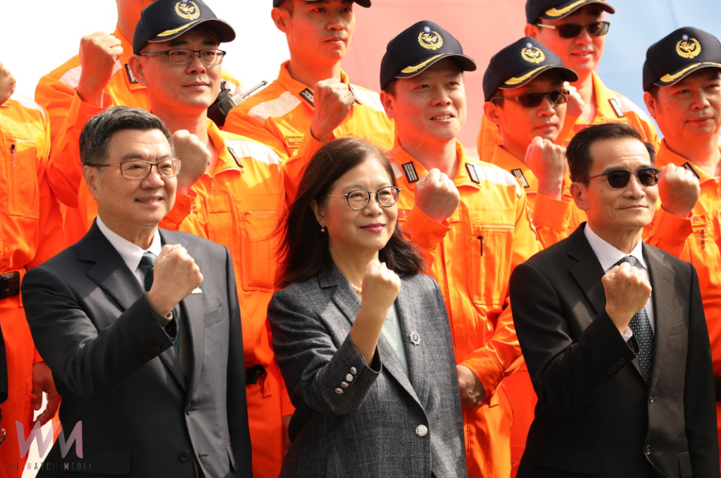 600噸級長濱艦交船、CG612命名下水暨PP-10096、PP-3525艇交船典禮 行政院長肯定海巡「國艦國造」成果 - https://www.watchmedia01.com