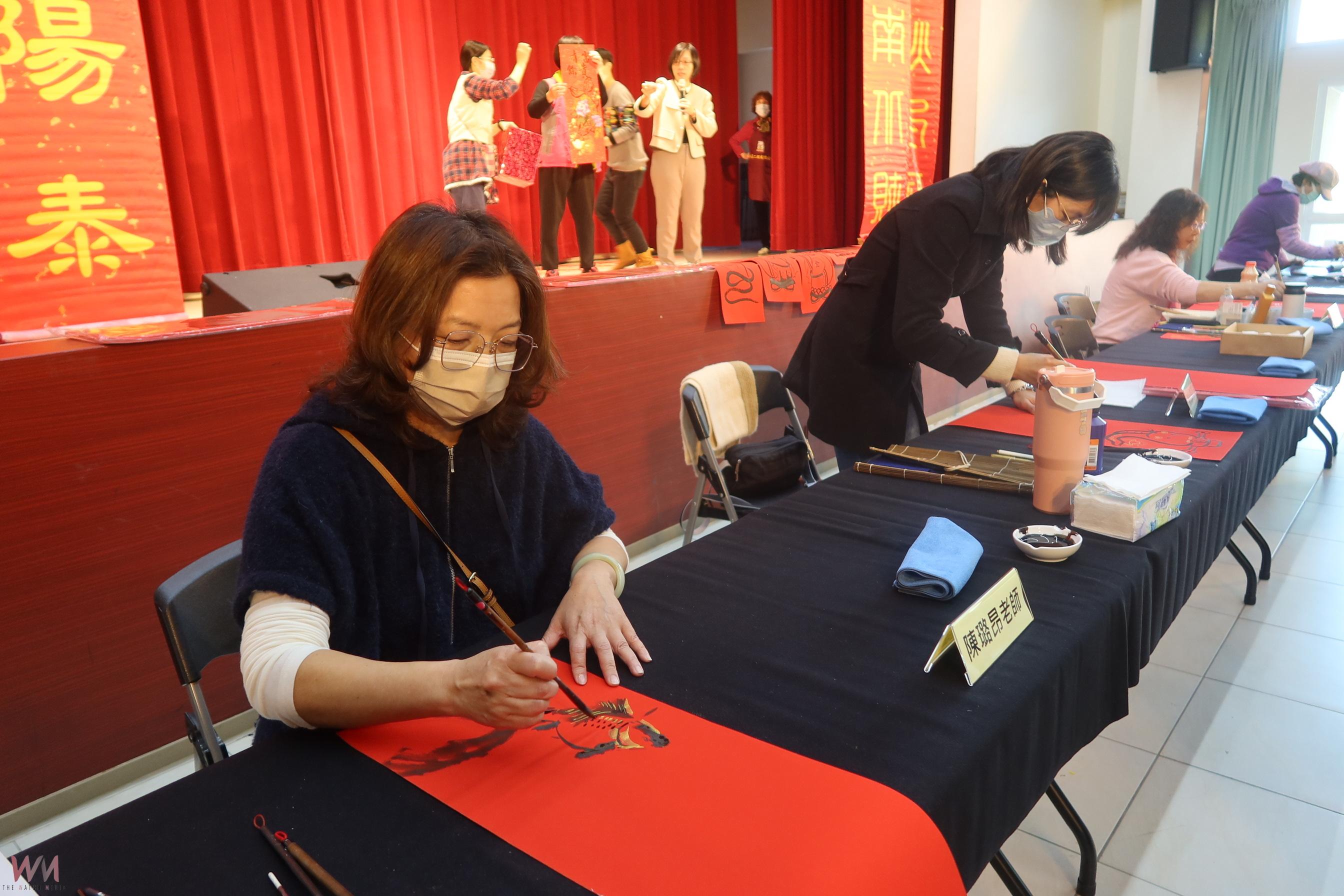 （有影片）飄墨香！彰化美學館春節揮毫活動　祝福蛇年幸福安康 - https://www.watchmedia01.com