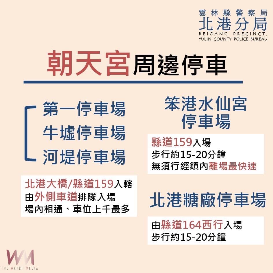 春節連假朝天宮武德宮祈福 交通管制看過來 - https://www.watchmedia01.com