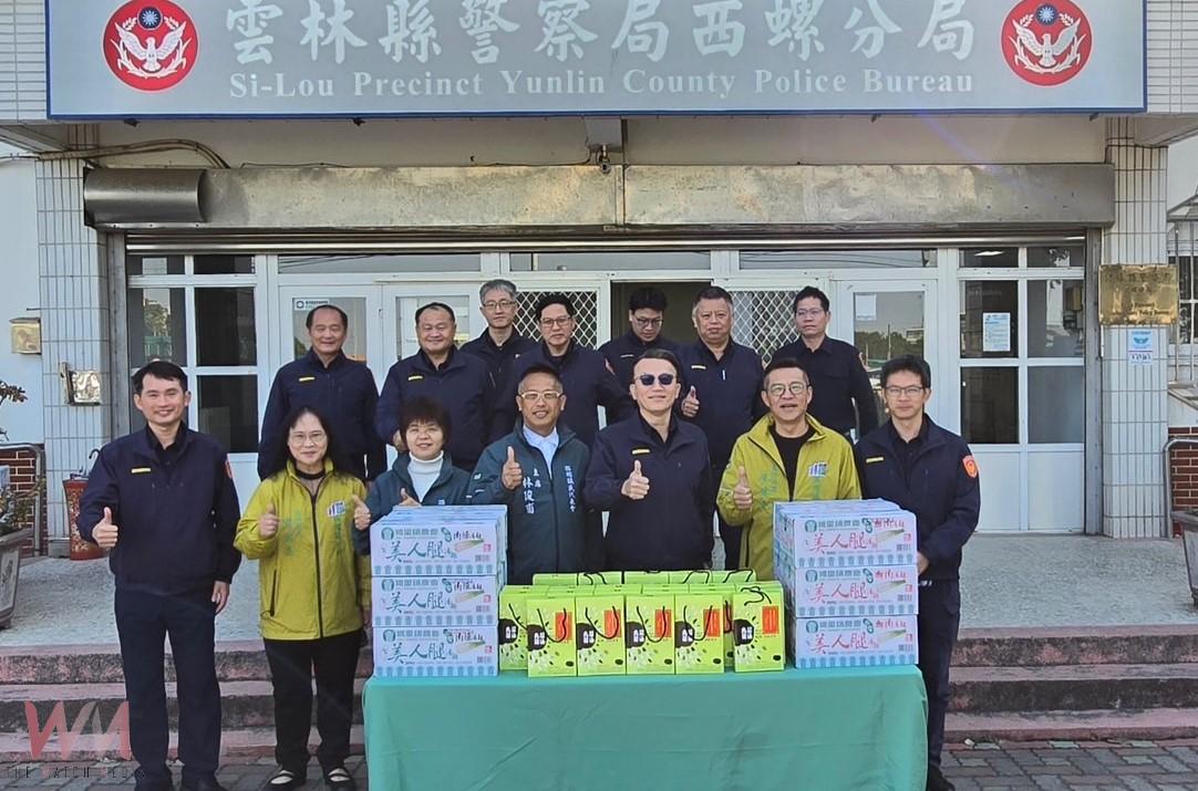 西螺鎮公所暖心慰問螺警 春節值勤守護治安無假期 - https://www.watchmedia01.com