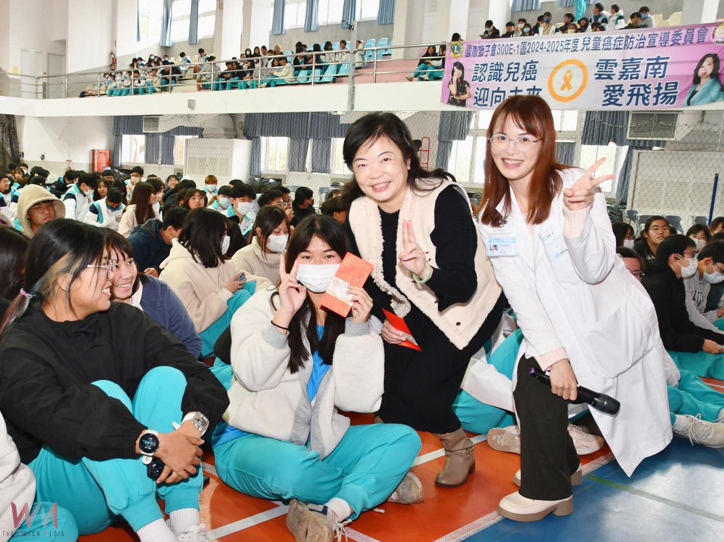 國際獅子會300E-1區聯合兒童癌症防治宣導委員會前進校園 共同辦理宣導法治觀念及健康議題 - https://www.watchmedia01.com