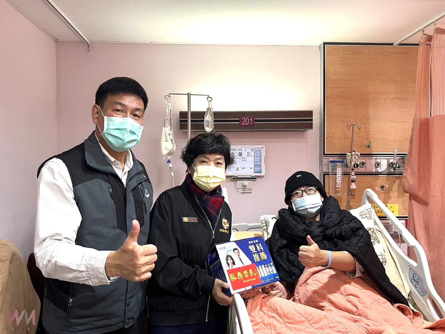 春節將至！ 南投縣榮服處慰問住院榮民 - https://www.watchmedia01.com