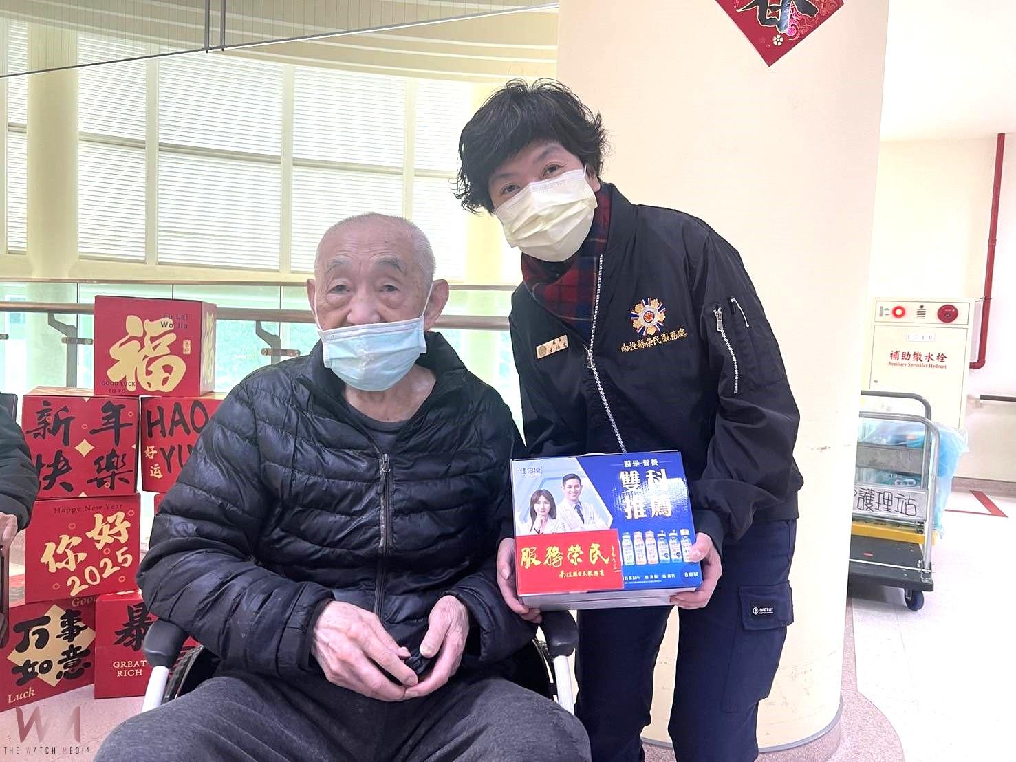春節將至！ 南投縣榮服處慰問住院榮民 - https://www.watchmedia01.com