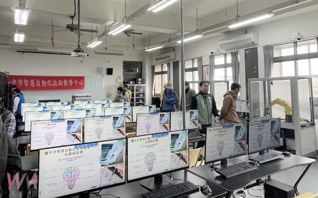 培育工業機器人專業人才　台中市智慧自動化技術教學中心揭牌 - https://www.watchmedia01.com