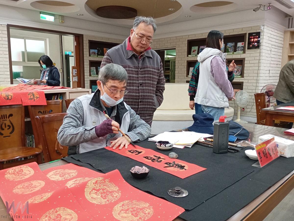 （有影片）／名家揮毫賀新歲 北港高中熱鬧迎新春 - https://www.watchmedia01.com