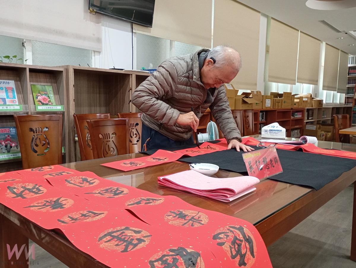 （有影片）／名家揮毫賀新歲 北港高中熱鬧迎新春 - https://www.watchmedia01.com
