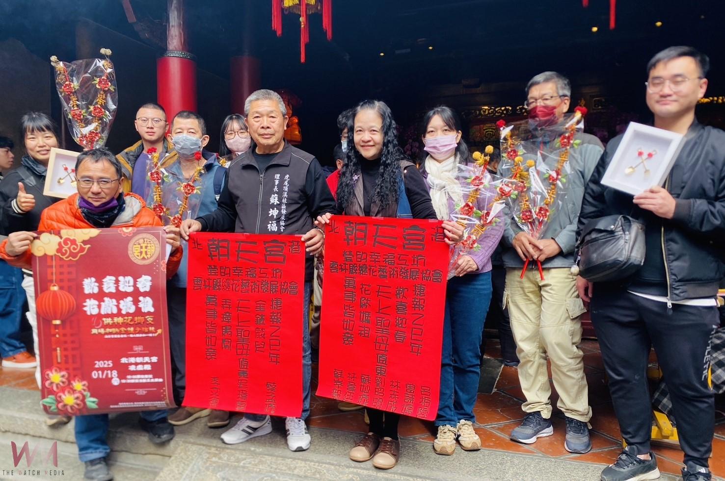 工藝師林佩瑩十年傳承再綻光彩　北港朝天宮供神花活動盛大舉行 - https://www.watchmedia01.com