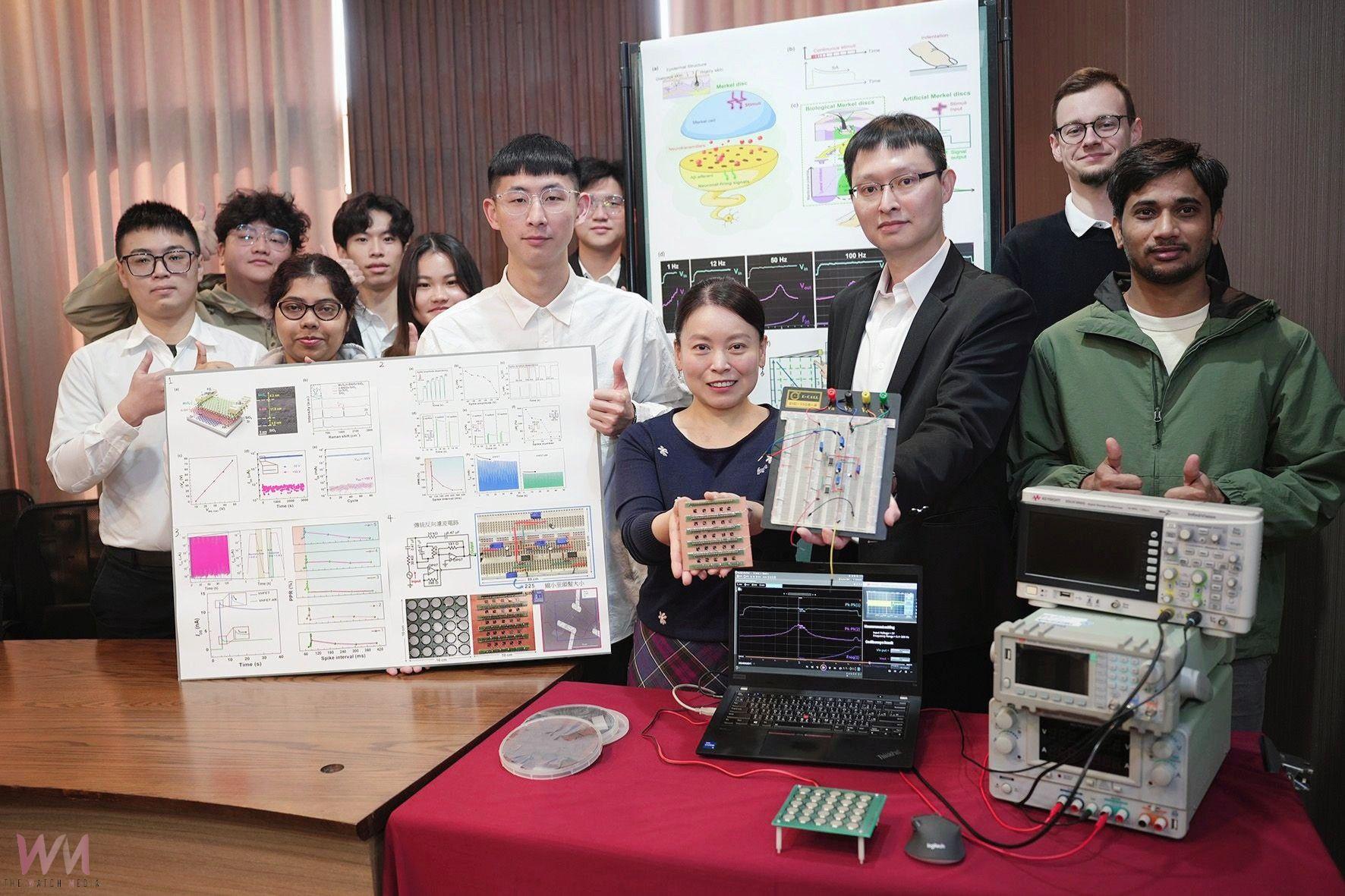 智慧皮膚新突破　中興大學開發仿生觸覺電子元件登國際重要期刊 - https://www.watchmedia01.com