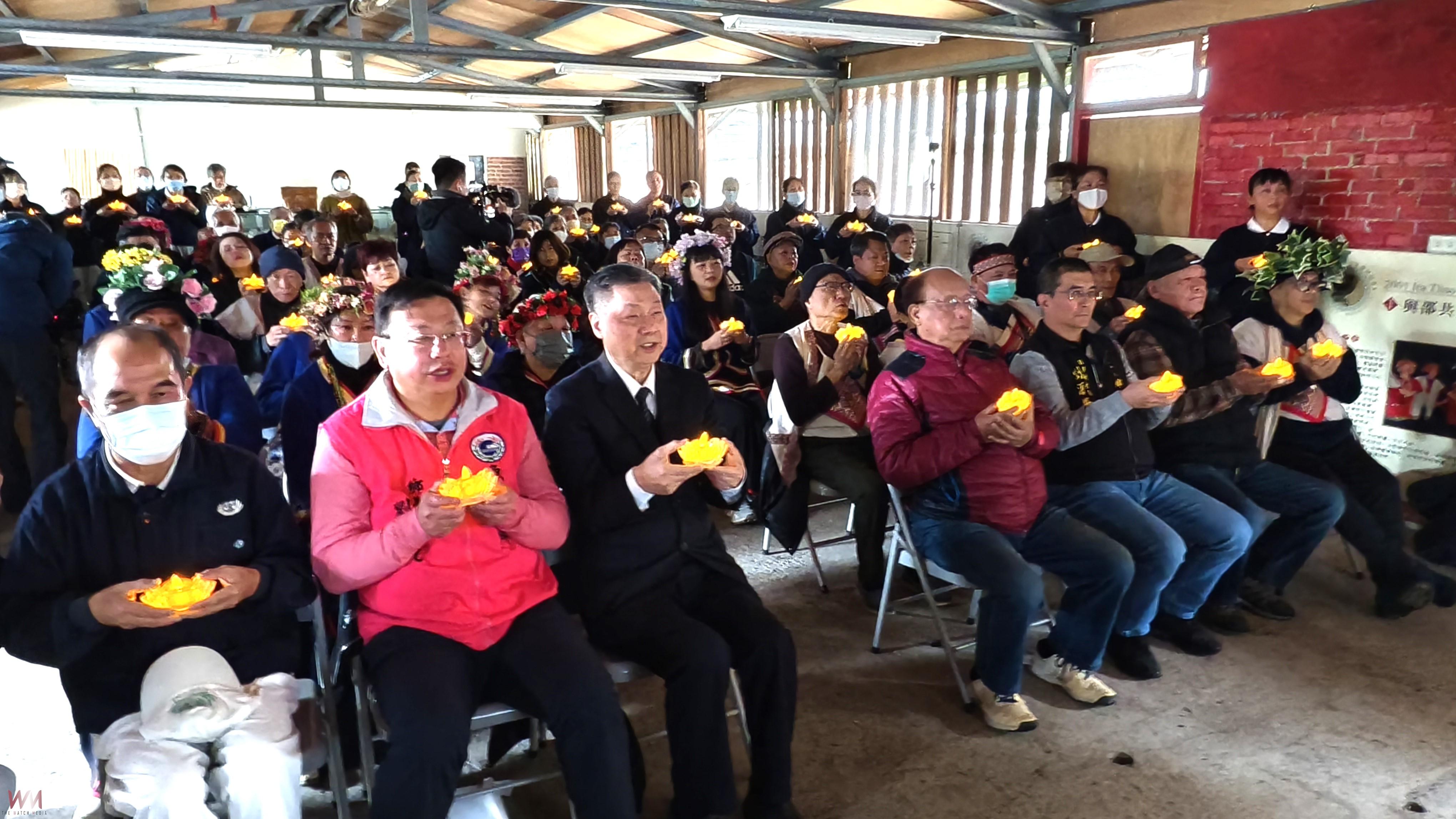 ▲02慈濟協助南投伊達邵社區水電安全改善，舉辦感恩祝福會。（圖／記者石振賢翻攝）