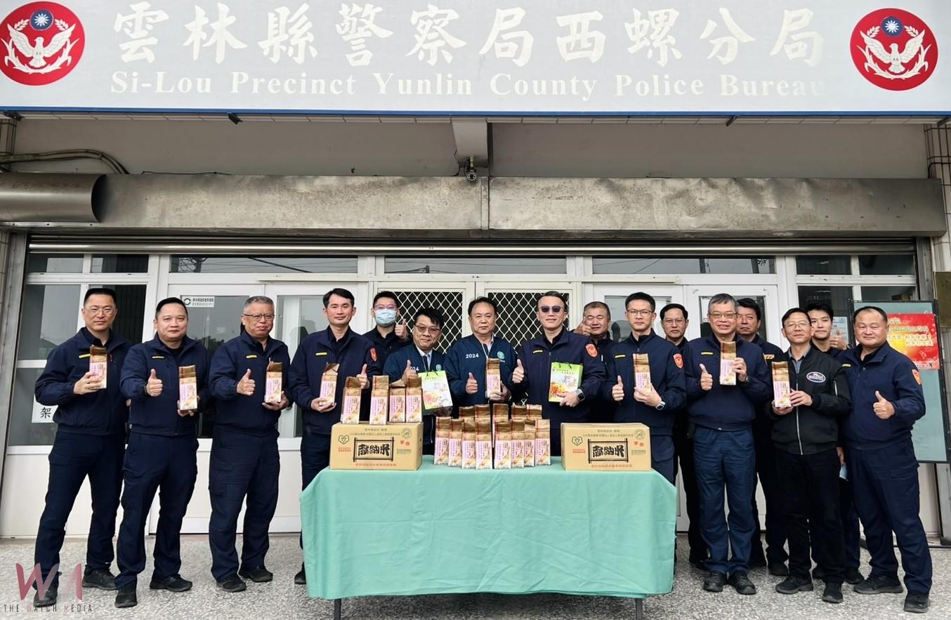 西螺農會暖心慰問警察　春節期間攜手守護地方平安 - https://www.watchmedia01.com