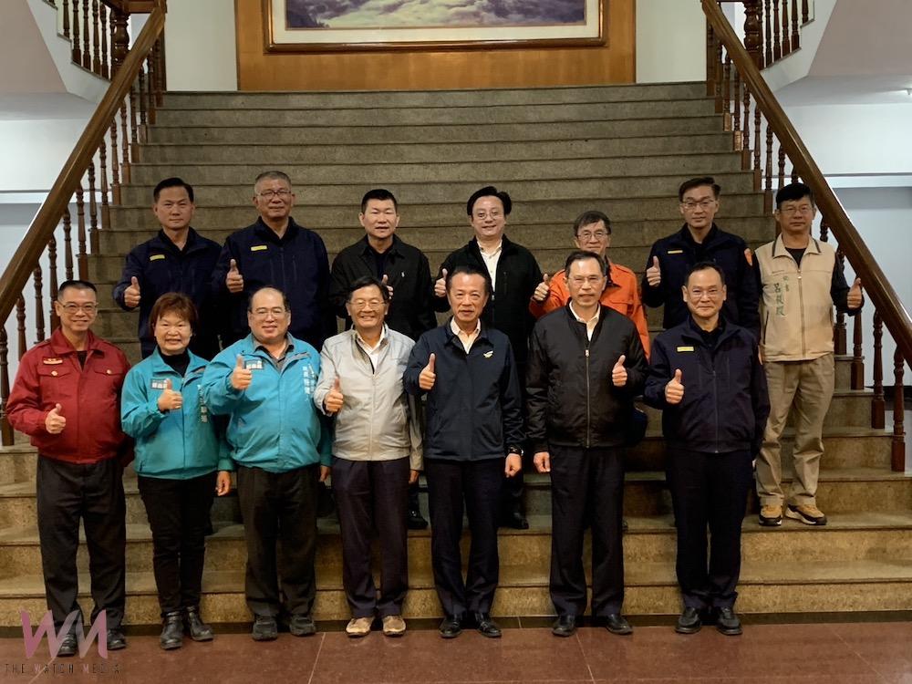 翁章梁率隊慰問警民力　加強重要節日安全維護過好年　 - https://www.watchmedia01.com