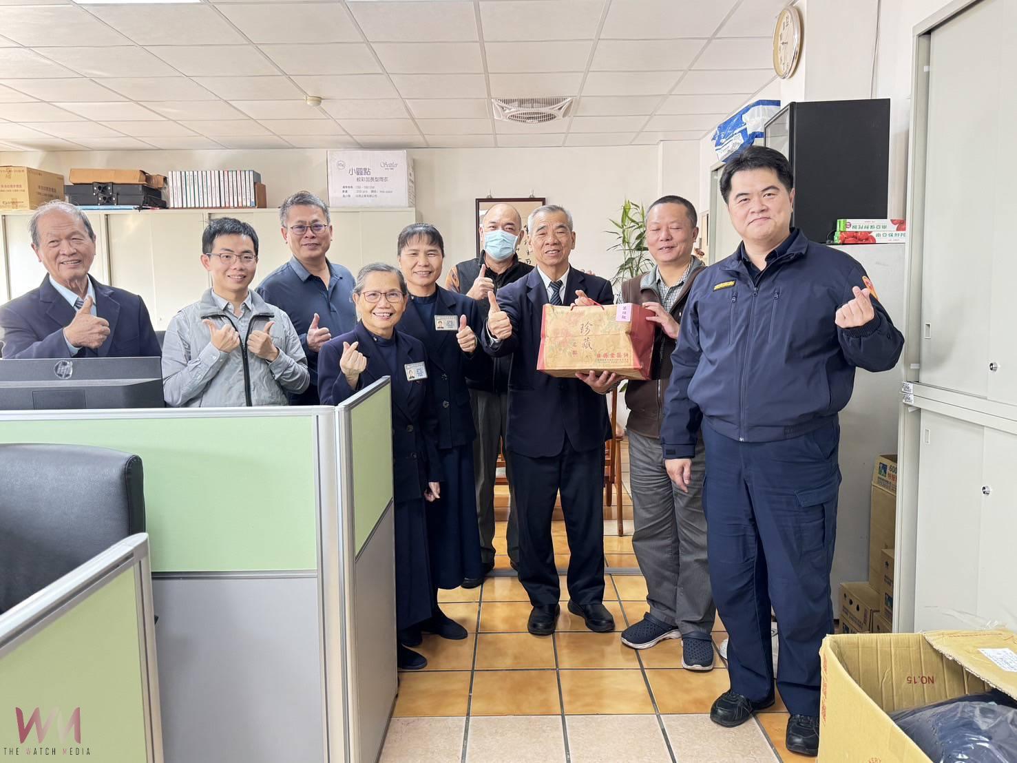 蛇我其誰！慈濟暖警心 春節慰問虎尾警分局 - https://www.watchmedia01.com