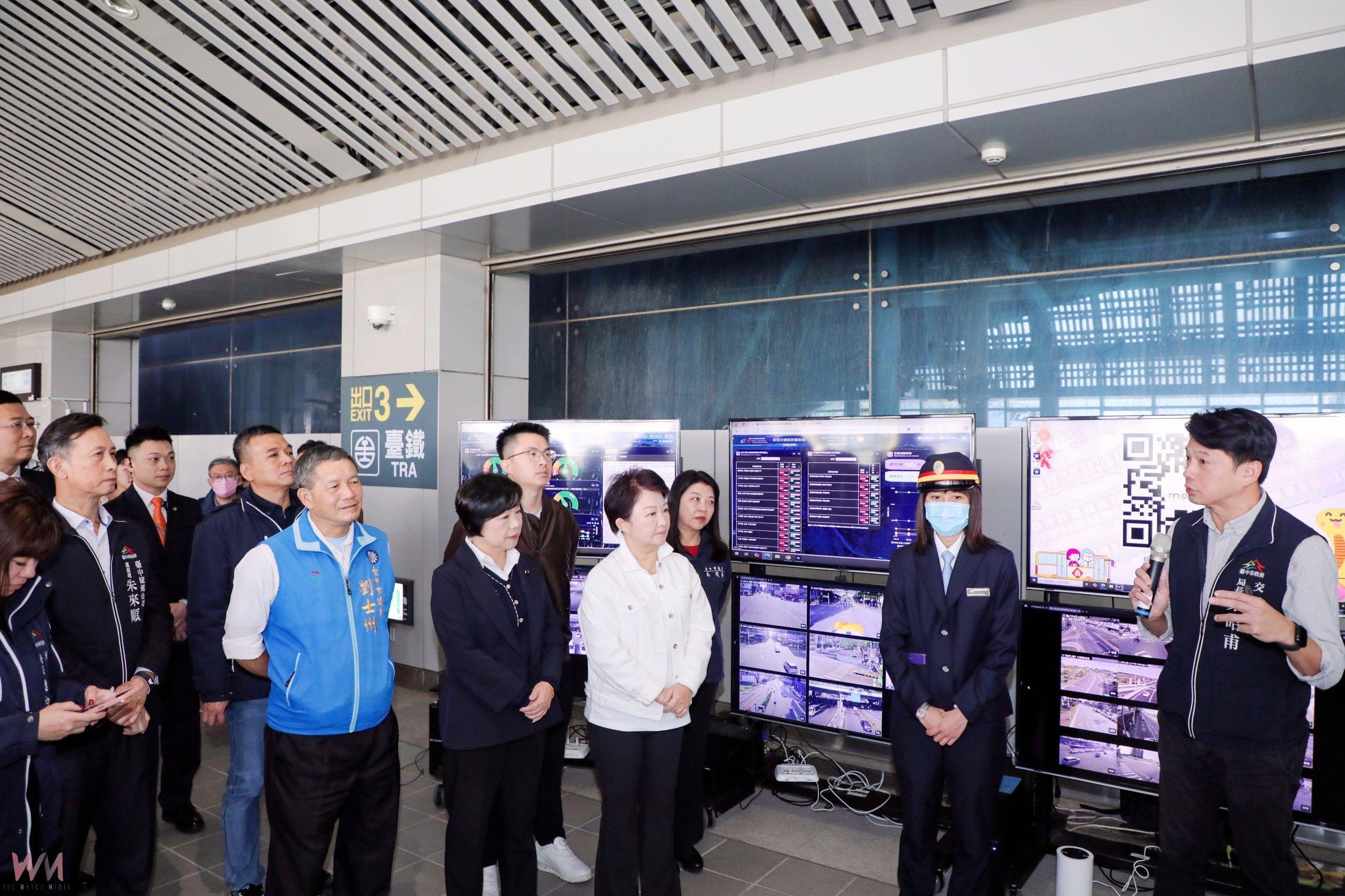 春節9天連假台中交通疏運全面啟動　市長盧秀燕視察高鐵站：感謝交通從業人員堅守崗位 - https://www.watchmedia01.com