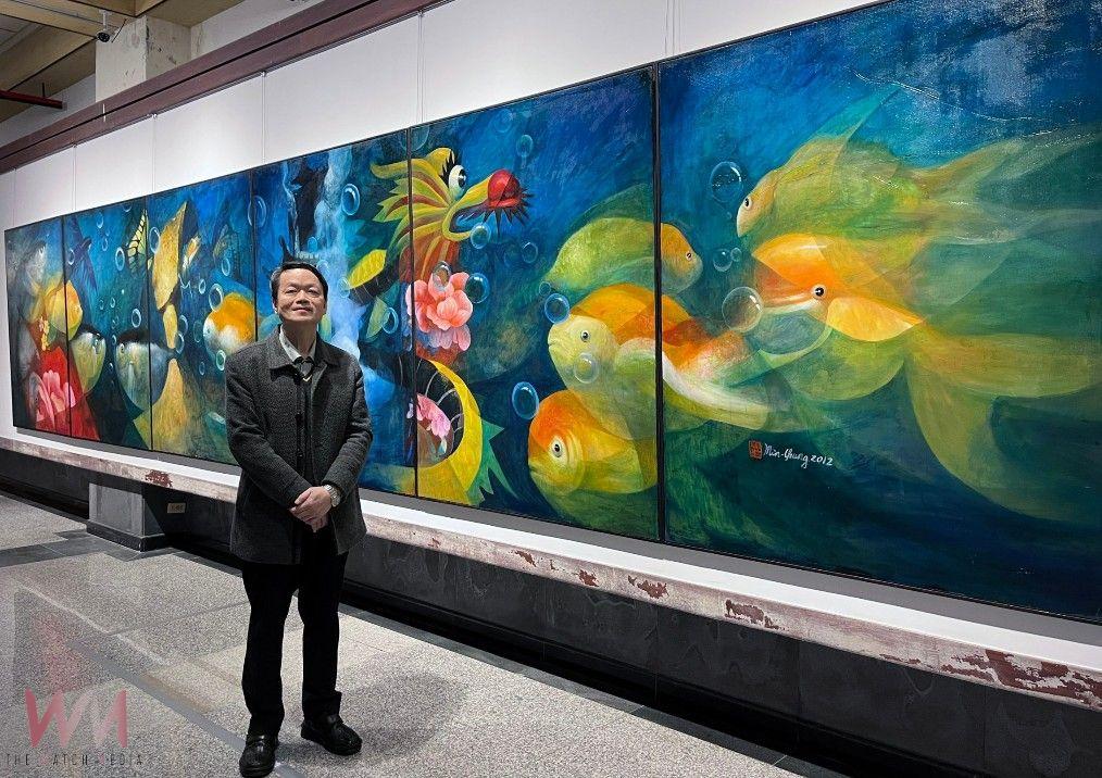從生命紀實到海洋記憶　莊明中40載創作鉅展 中市港藝中心盛大開展 - https://www.watchmedia01.com