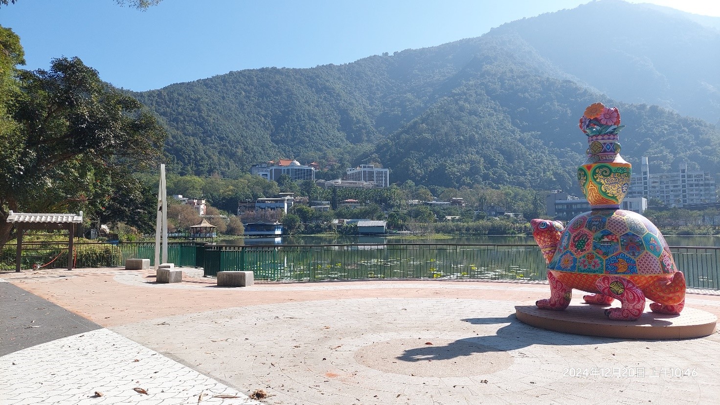 有小西湖美譽的埔里鯉魚潭環潭景觀步道春節期間開放使用  - https://www.watchmedia01.com
