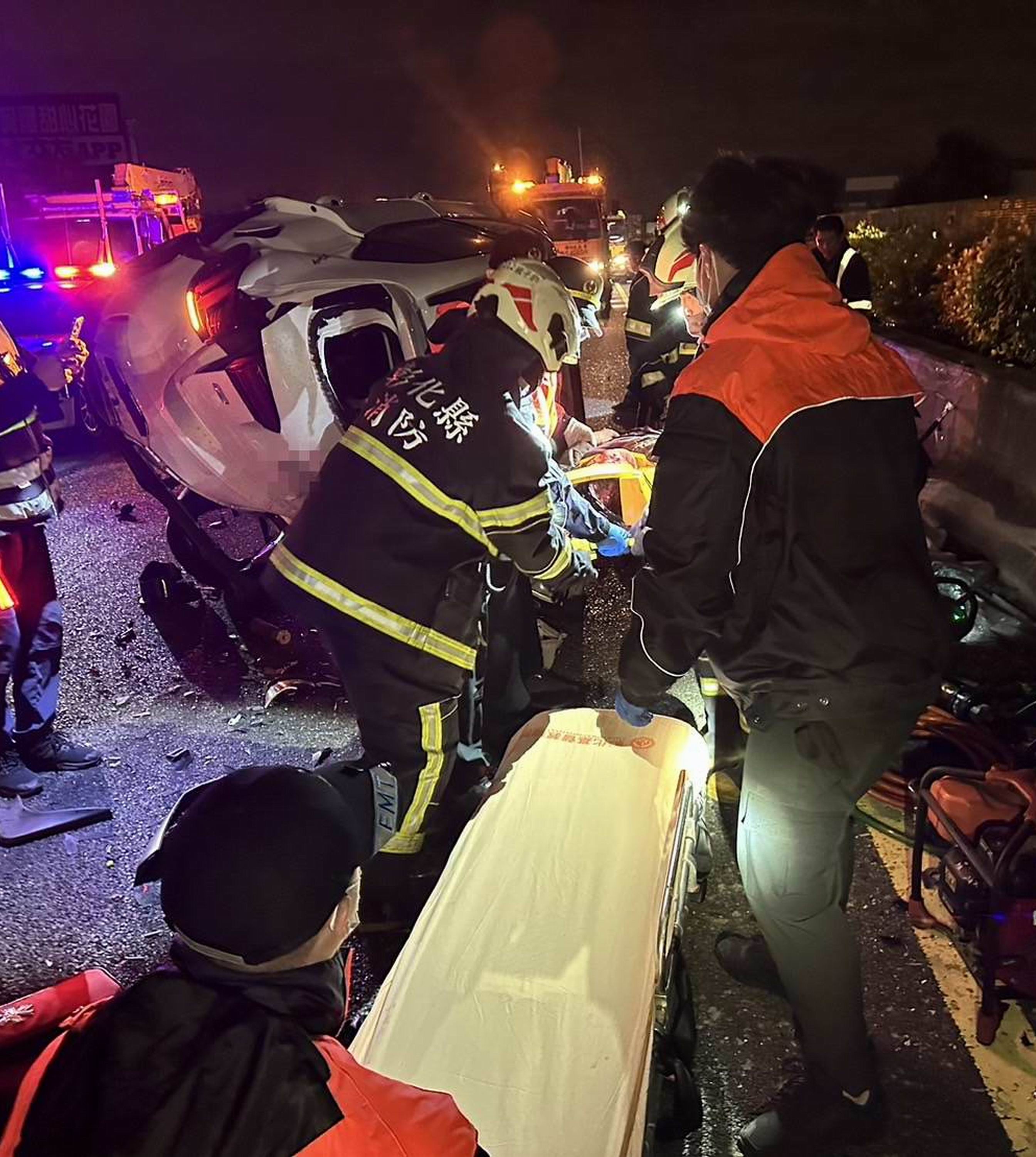驚悚!國道1號彰化段4車連環撞 1死5傷 - https://www.watchmedia01.com