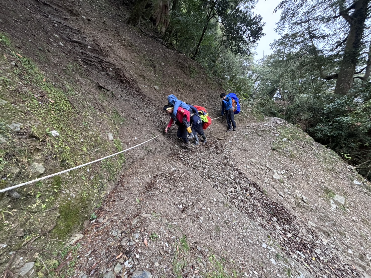 登山客於觀高坪右腳踝骨折　搜救人員輪流揹負下山送醫 - https://www.watchmedia01.com
