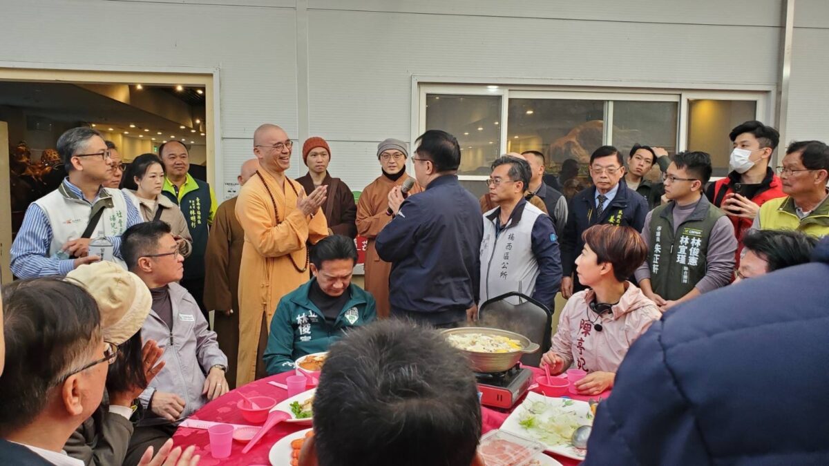楠西災民14桌圍爐 台南市府暖關懷 法藏大和尚心善紅包送暖 - https://www.watchmedia01.com
