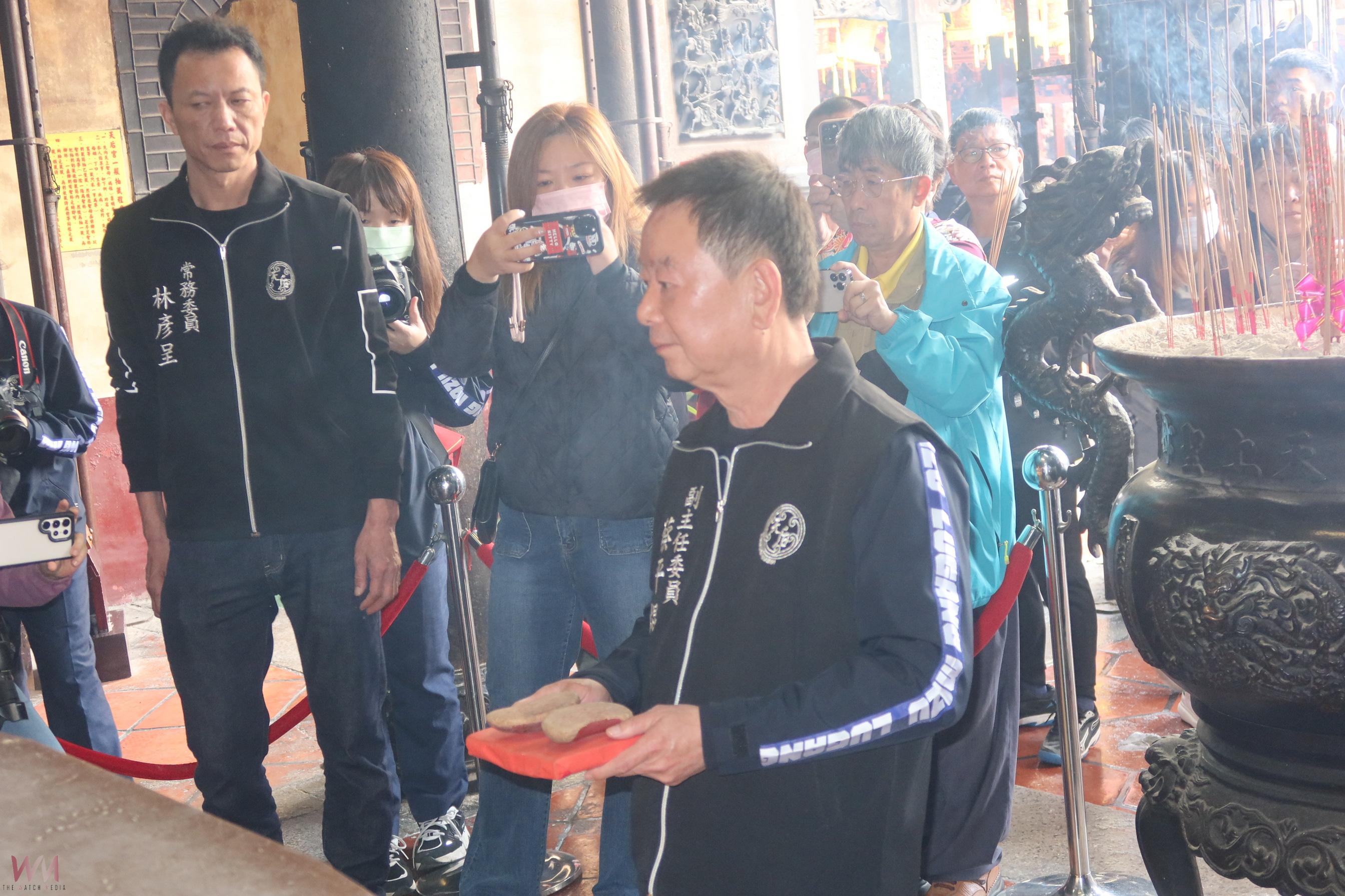 （有影片）／鹿港天后宮行業運勢籤揭曉　土木建築業抽中上上籤　預示景氣大好 - https://www.watchmedia01.com