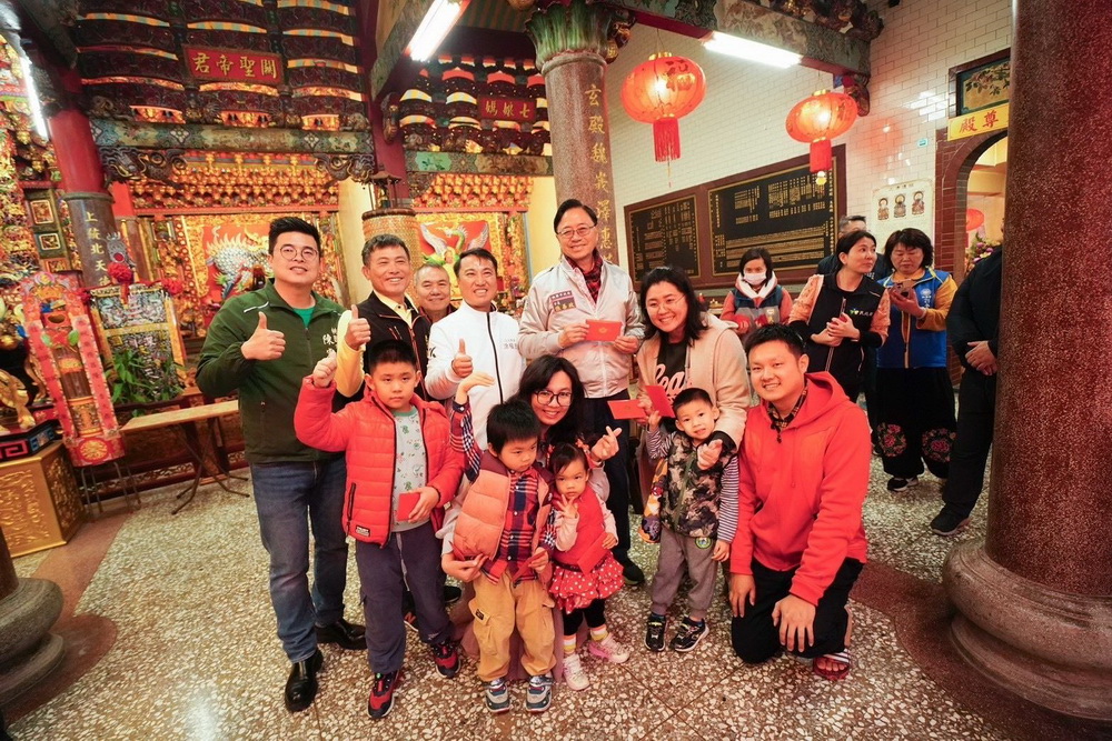 桃園市長張善政大年初五宮廟參香祈福 感謝宗教團體推動公益關懷弱勢 - https://www.watchmedia01.com