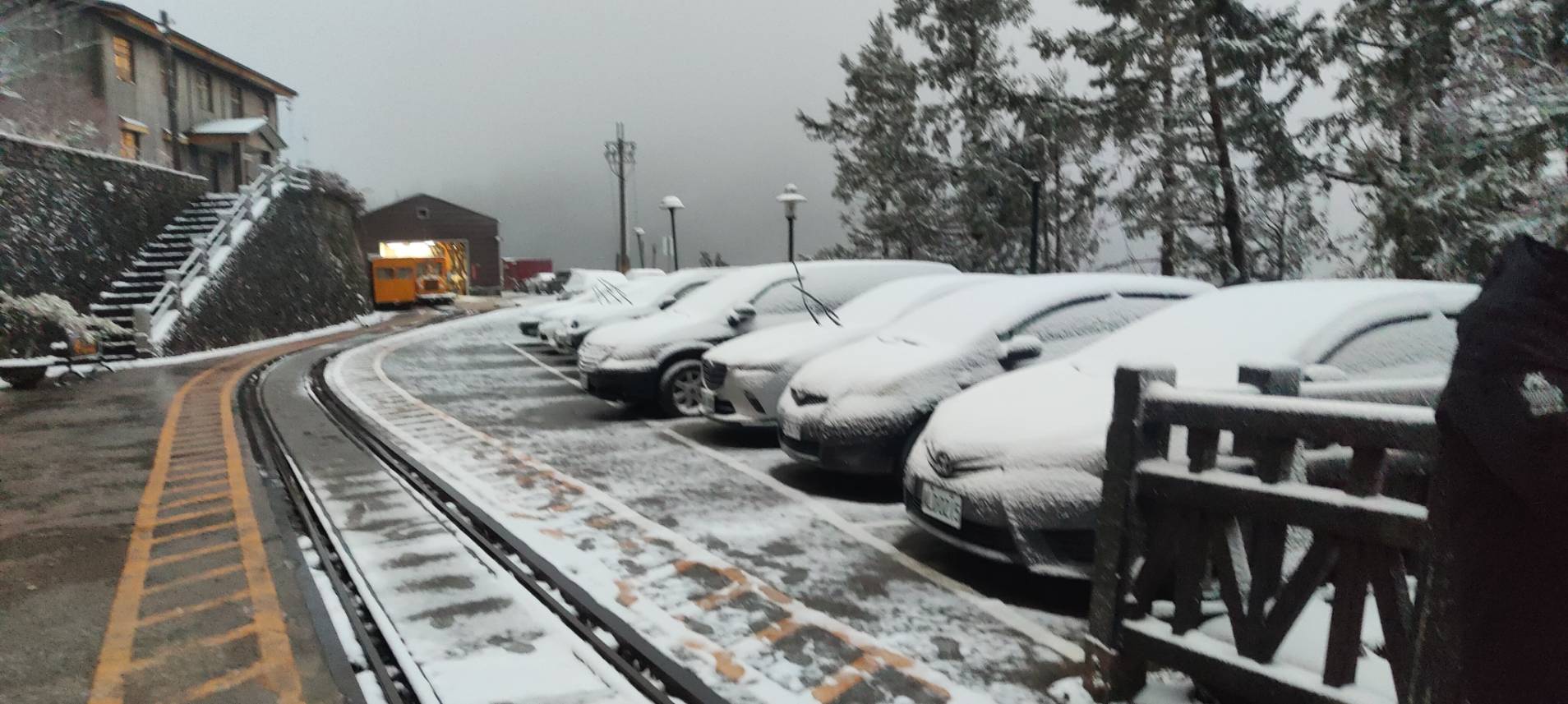 氣溫驟降！太平山一片雪白冰霜厚度一度達兩公分 - https://www.watchmedia01.com