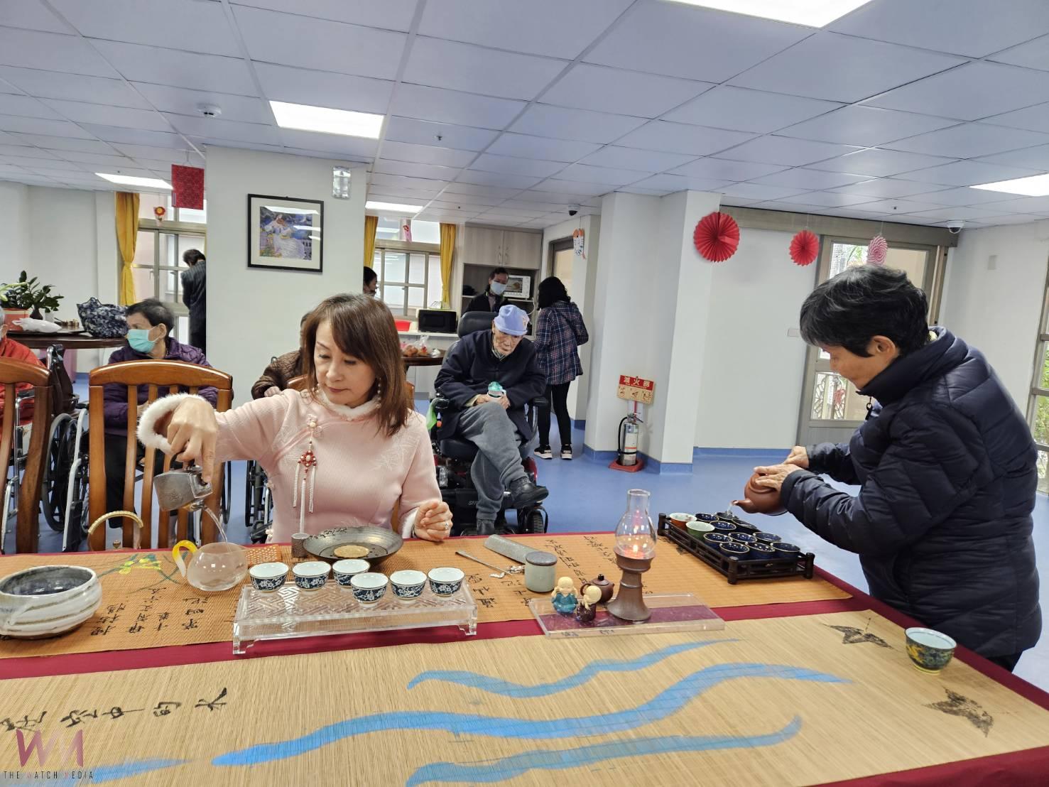 彰化榮家「雅園」茶道饗宴　長輩品茗迎立春 感受溫馨關懷 - https://www.watchmedia01.com