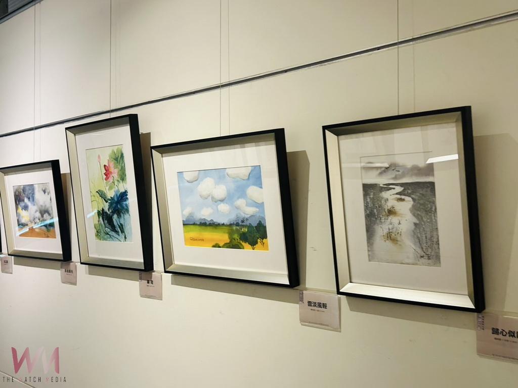 意境萬千劉秀貞師生創作展 畫裡盡是花姿展風韻 - https://www.watchmedia01.com