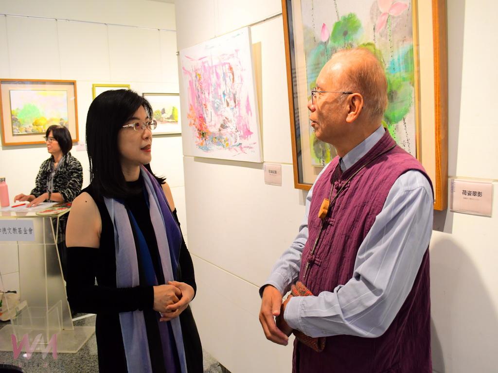 意境萬千劉秀貞師生創作展 畫裡盡是花姿展風韻 - https://www.watchmedia01.com