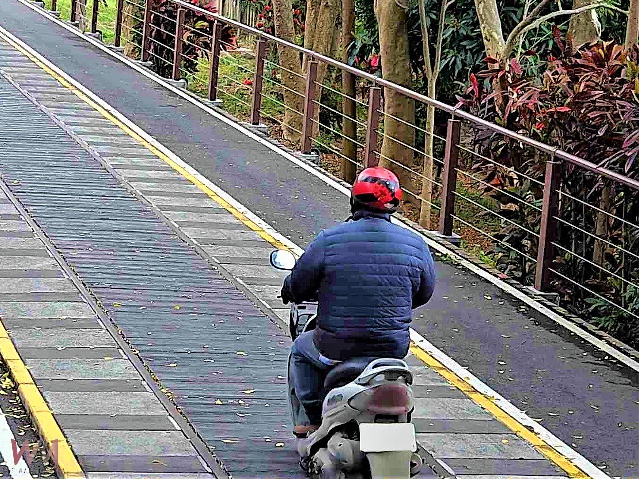 針對違規駛入車輛　嘉油鐵馬道試辦大聲公防範 - https://www.watchmedia01.com