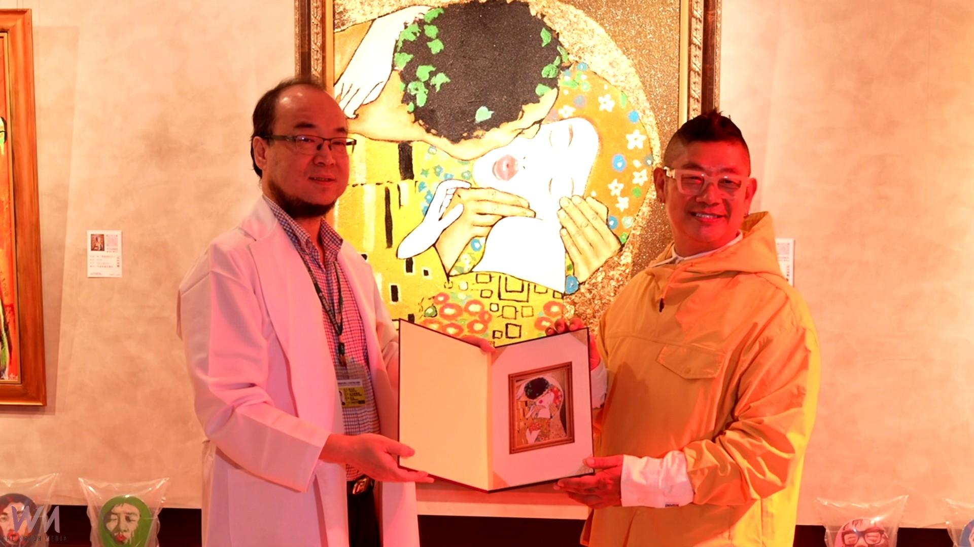 （有影片）／「我吻。故我在」個展登場　彰濱秀傳醫院化身療癒藝術空間 - https://www.watchmedia01.com