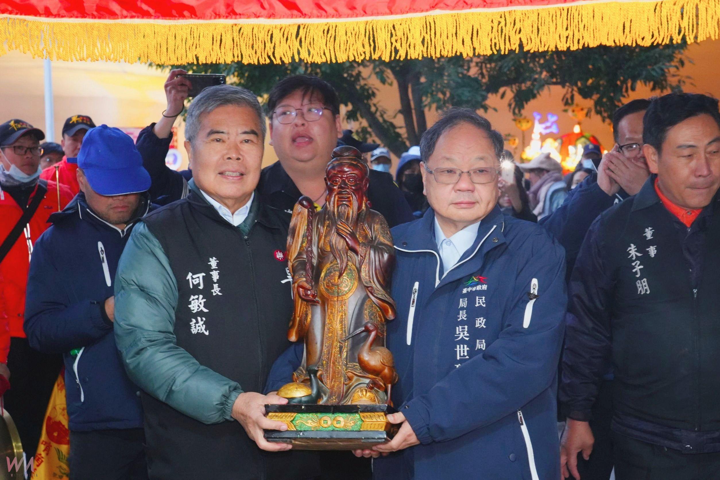 中台灣元宵燈會璀璨登場 民政局:樂成宮開基月老本尊駐駕加持 - https://www.watchmedia01.com