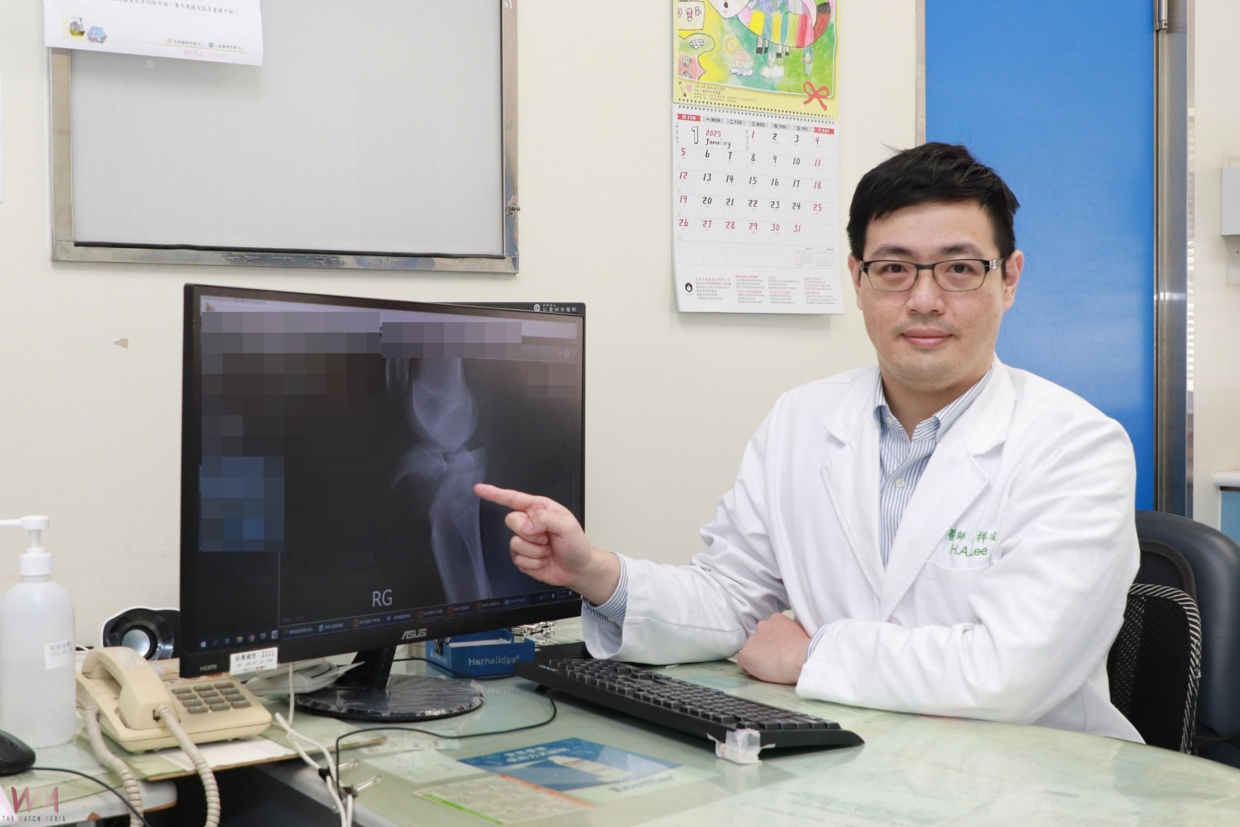 右膝近端脛骨骨折合併生長板受損　仁愛長庚：復位固定手術助復原 - https://www.watchmedia01.com